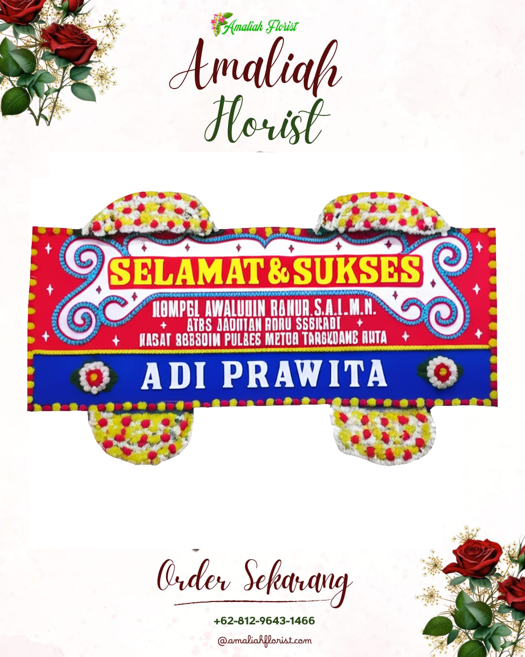 Papan Bunga Ucapan Selamat Bojongmangu