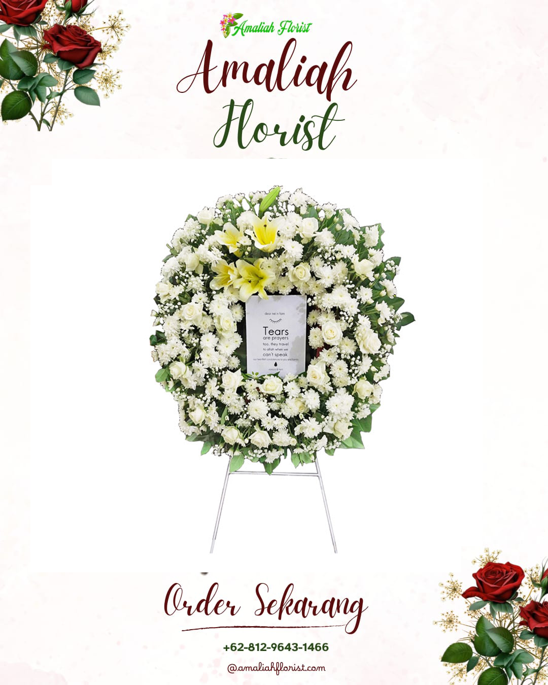 Krans Bunga Duka Bojongmangu